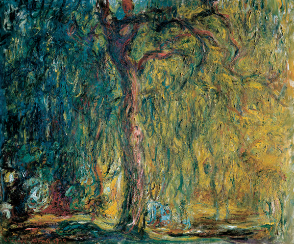 Salgueiro-chorão, 1918 – Claude Monet Claude Monet Artemis Reproduction