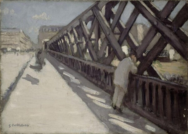 Esboço para a Ponte da Europa – Caillebotte Gustave Caillebotte Artemis Reproduction