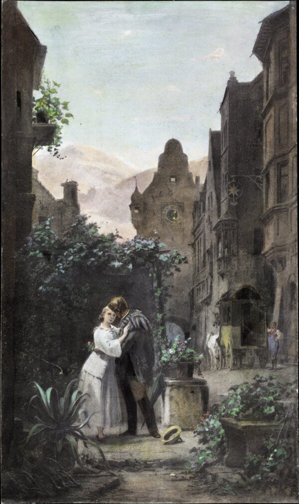 Adeus, c.1855 – Carl Spitzweg Carl Spitzweg Artemis Reproduction