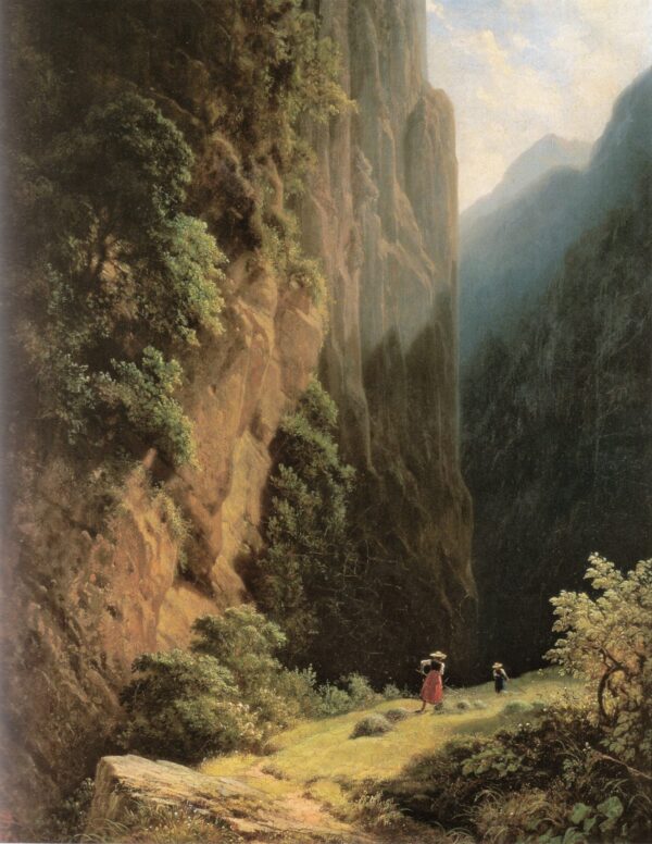 Cortadores na Montanha – Carl Spitzweg Carl Spitzweg Artemis Reproduction