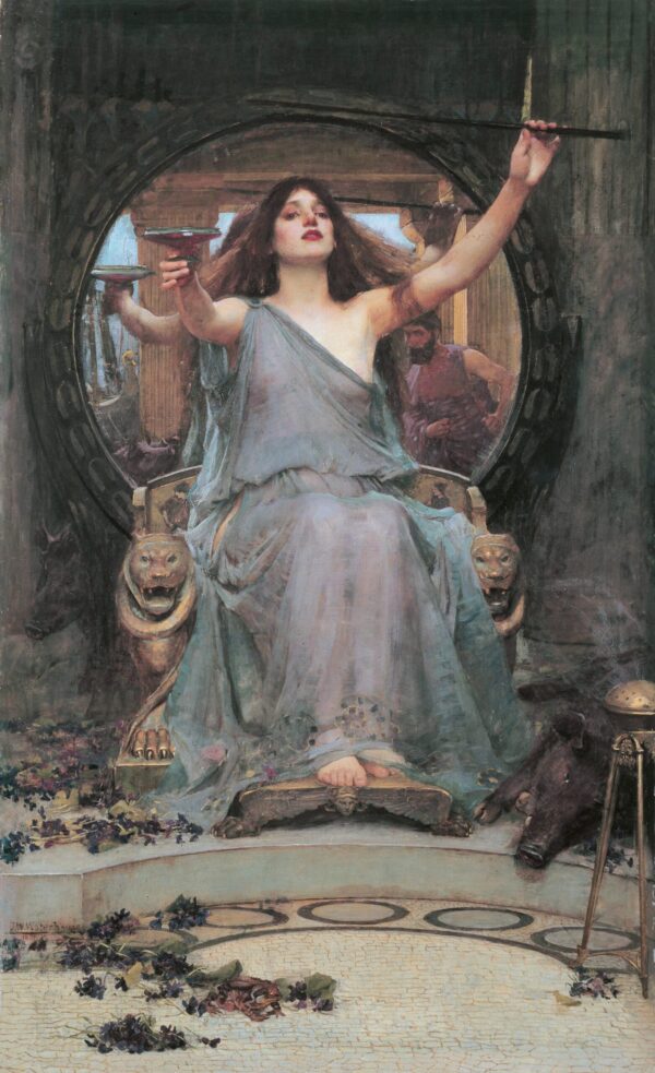 Circé oferecendo a taça a Ulisses – John William Waterhouse John William Waterhouse Artemis Reproduction