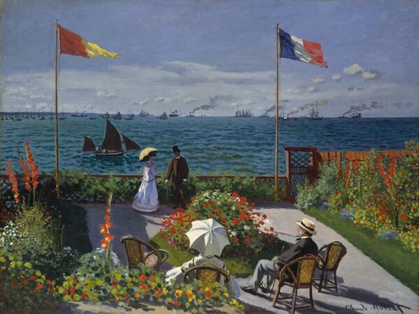 Terraço em Sainte-Adresse – Claude Monet Claude Monet Artemis Reproduction