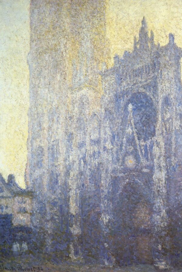 A Catedral de Rouen. O Portal, efeito da manhã (W1347) – Claude Monet Claude Monet Artemis Reproduction