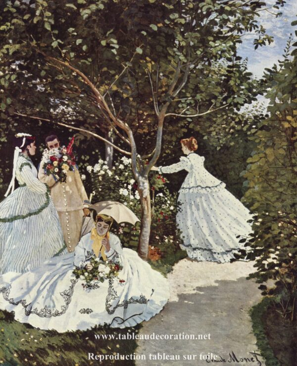 Mulheres no Jardim – Claude Monet Claude Monet Artemis Reproduction