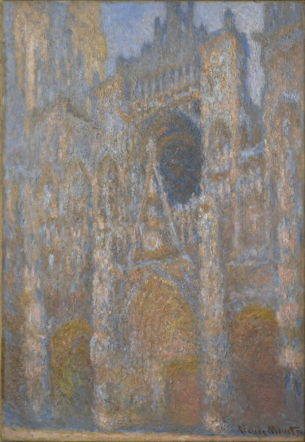 A Fachada da Catedral de Rouen ao Sol (W1358) – Claude Monet Claude Monet Artemis Reproduction