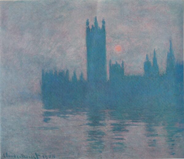 O Parlamento de Londres (W 1602) – Claude Monet Claude Monet Artemis Reproduction