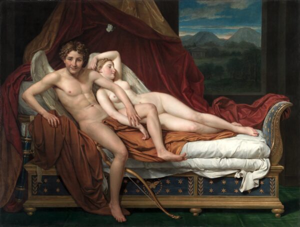 Amor e Psique – Jacques-Louis David Jacques-Louis David Artemis Reproduction