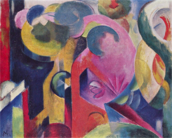 Composição III – Franz Marc Franz Marc Artemis Reproduction