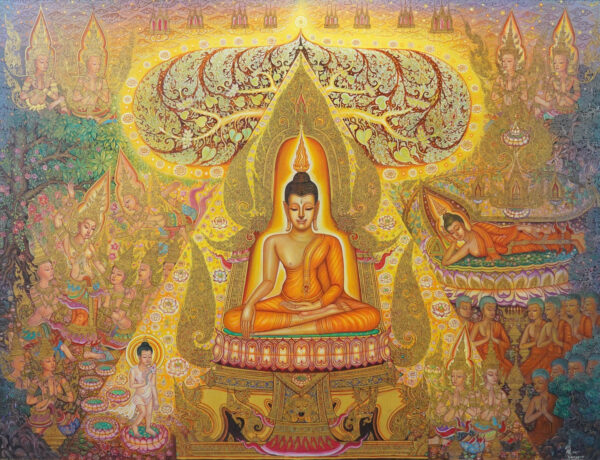 A vida de Buda – 240 x 180 cm Galeria de Arte Artemis Reproduction