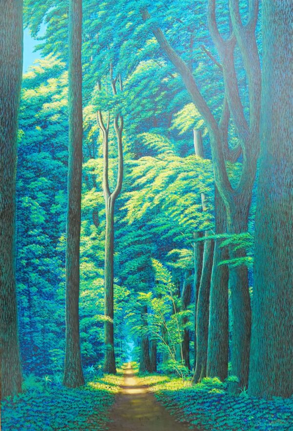 Caminho na floresta verde – 130 x 190 cm Galeria de Arte Artemis Reproduction