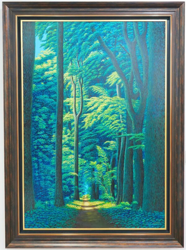 Caminho na floresta verde – 130 x 190 cm Galeria de Arte Artemis Reproduction 2