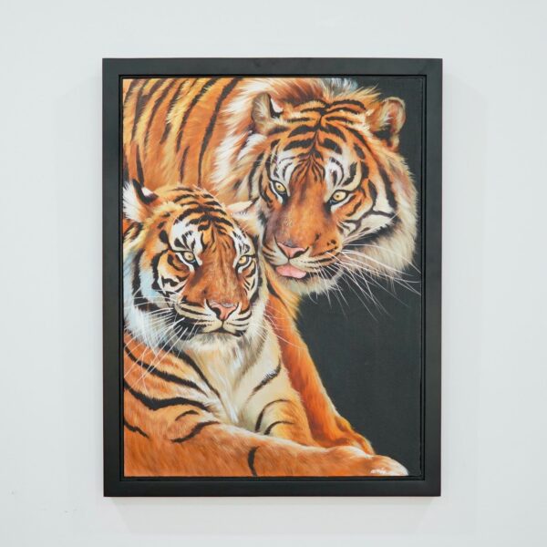 Casal de tigres – 60 X 80 cm Galeria de Arte Artemis Reproduction 2