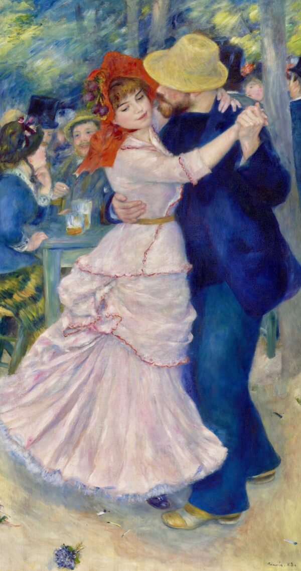 A Dança em Bougival – Pierre-Auguste Renoir Pierre-Auguste Renoir Artemis Reproduction