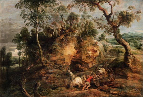 Paisagem com transportadores de pedra – Peter Paul Rubens Peter Paul Rubens Artemis Reproduction