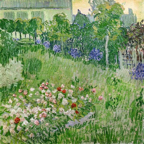 O jardim de Daubigny – Van Gogh Vincent Van Gogh Artemis Reproduction