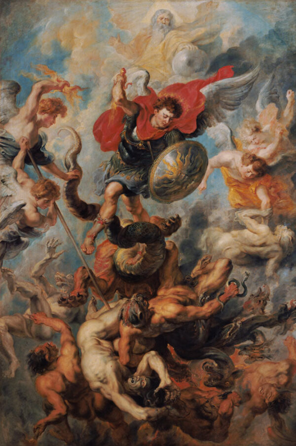 A queda do arcanjo Miguel na luta contra os anjos abtruennigen – Peter Paul Rubens Peter Paul Rubens Artemis Reproduction