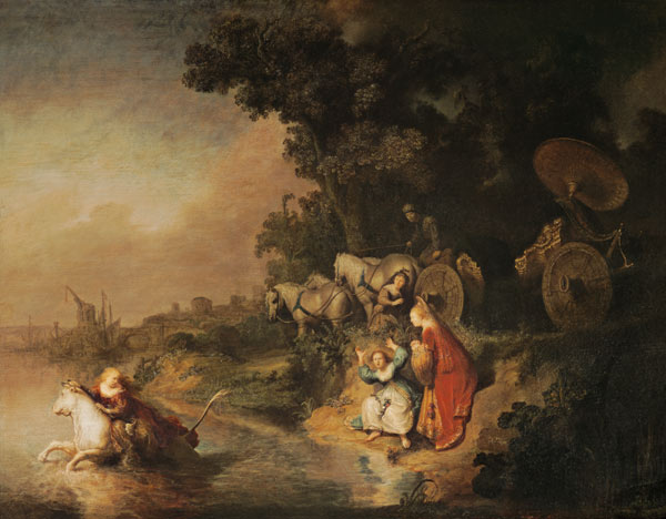 O roubo da Europa – Rembrandt van Rijn Rembrandt van Rijn Artemis Reproduction