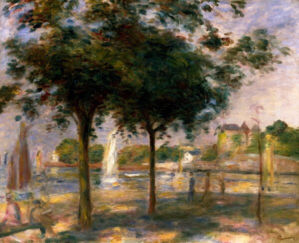 A praia de Pornic, A vela branca – Pierre-Auguste Renoir Pierre-Auguste Renoir Artemis Reproduction