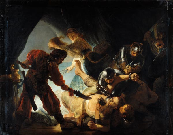 O deslumbramento de Sansão (ou: O triunfo de Dalila) – Rembrandt van Rijn Rembrandt van Rijn Artemis Reproduction