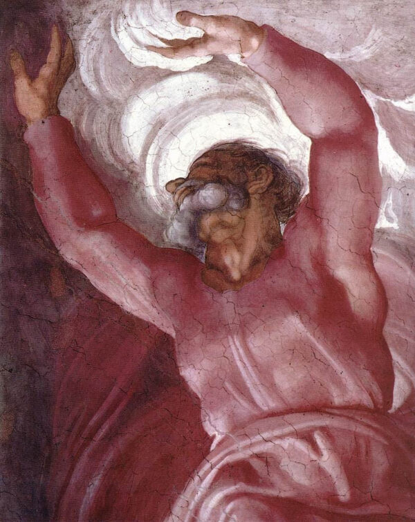 A Separação da Luz e das Trevas – Michelangelo Miguel Ângelo Artemis Reproduction