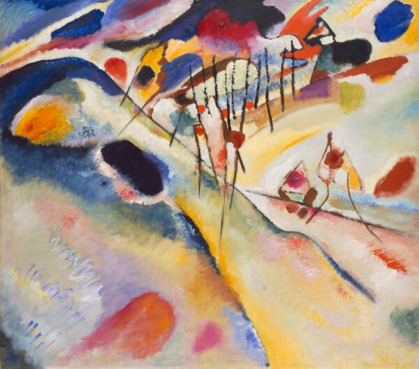 Paisagem 1913 – Vassily Kandinsky Wassily Kandinsky Artemis Reproduction