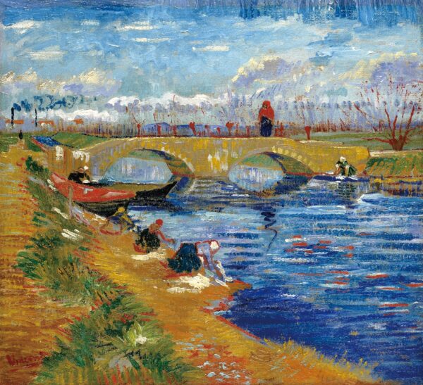 Ponte de Gleize perto de Arles – Van Gogh Vincent Van Gogh Artemis Reproduction