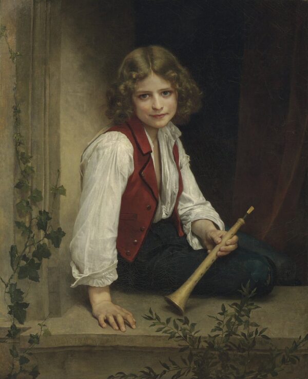 Pifferaro de William Bouguereau William Bouguereau Artemis Reproduction