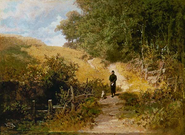 Sábado à tarde: passeio do padre da aldeia e do mestre da escola – Carl Spitzweg Carl Spitzweg Artemis Reproduction