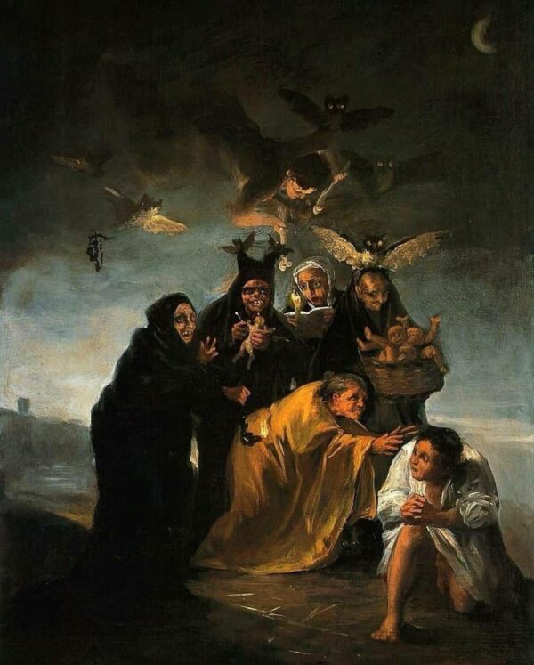 Cena de exorcismo – Francisco de Goya Francisco de Goya Artemis Reproduction