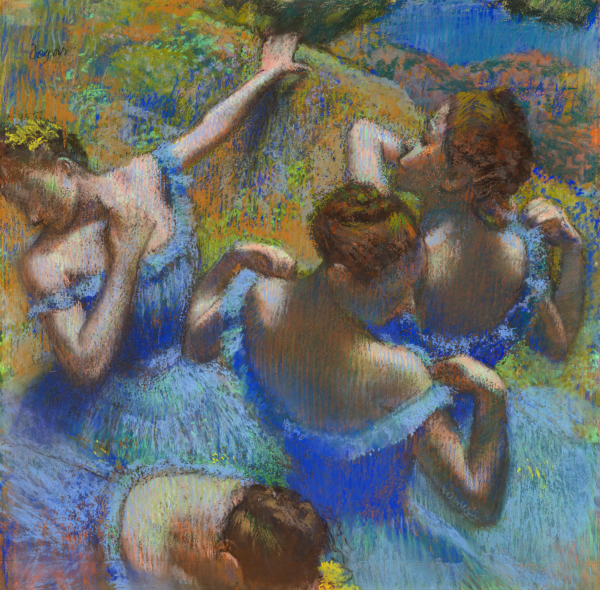 Bailarinas em azul – Edgar Degas Edgar Degas Artemis Reproduction