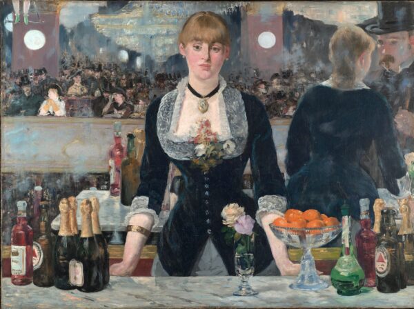 Um bar nas Folies Bergère – Edouard Manet Édouard Manet Artemis Reproduction