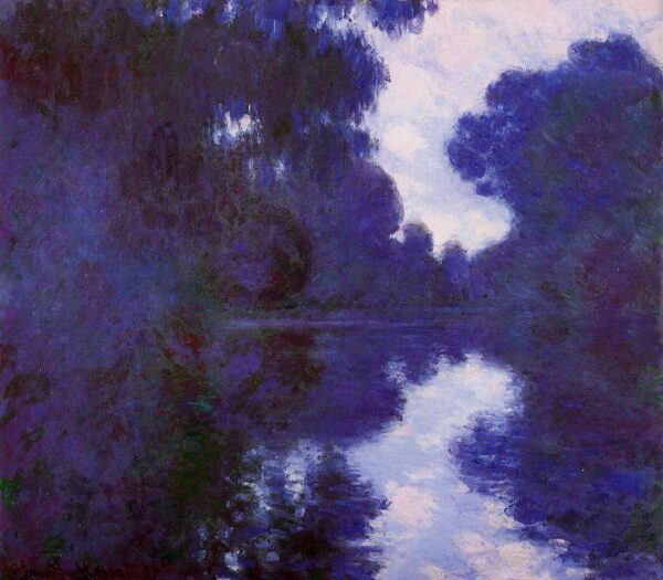 Matinê sobre o Sena, tempo limpo – Claude Monet Claude Monet Artemis Reproduction