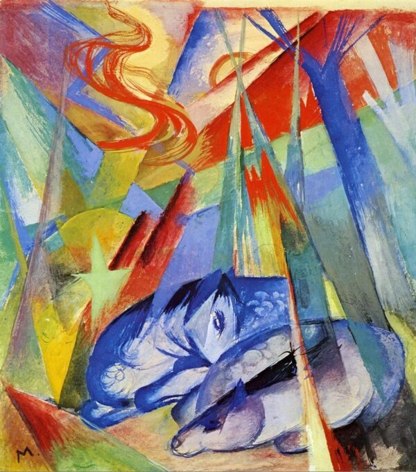 Animais Dormindo – Franz Marc Franz Marc Artemis Reproduction