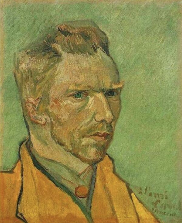 Autorretrato de Vincent Van Gogh, 1888 Série de autorretratos de Vincent van Gogh Artemis Reproduction