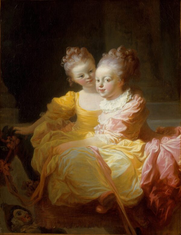 As duas irmãs – Jean-Honoré Fragonard Jean-Honoré Fragonard Artemis Reproduction