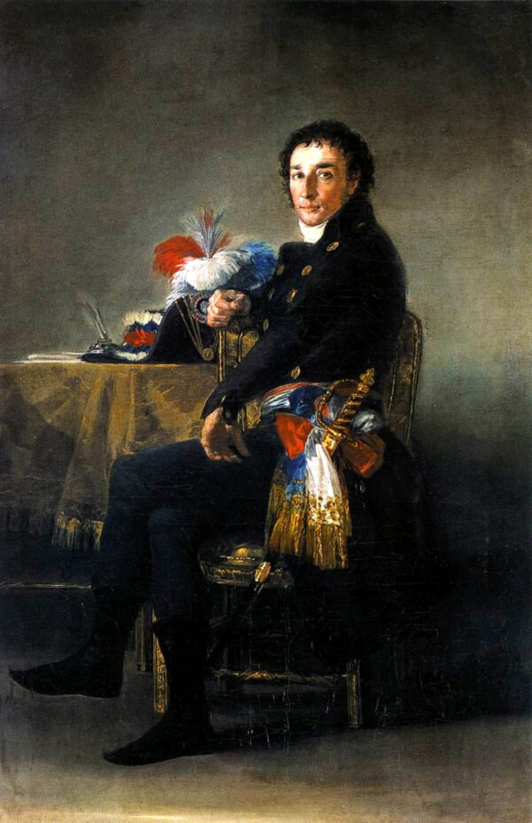 Retrato de Ferdinand Guillemardet – Francisco de Goya Francisco de Goya Artemis Reproduction