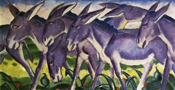 Frise de Jumento – Franz Marc Franz Marc Artemis Reproduction