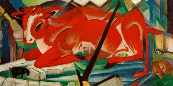 A vaca do mundo – Franz Marc Franz Marc Artemis Reproduction