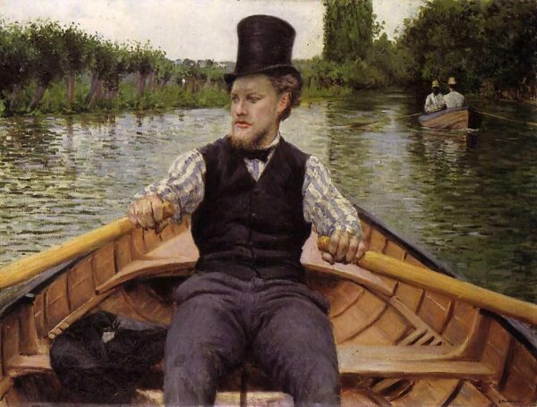 A Parte do Barco – Caillebotte Gustave Caillebotte Artemis Reproduction