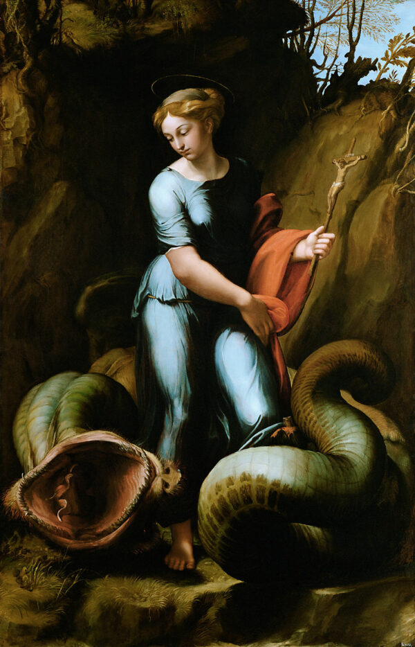 Santa Margarida – Raphaël (pintor) Rafael Sanzio Artemis Reproduction