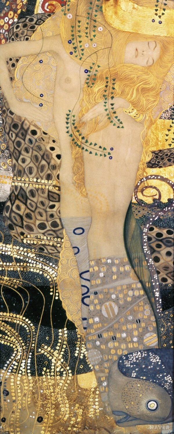 Serpente d’água II – Gustav Klimt Gustav Klimt Artemis Reproduction