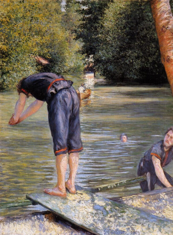 Banhistas às Margens do Yerres – Caillebotte Gustave Caillebotte Artemis Reproduction