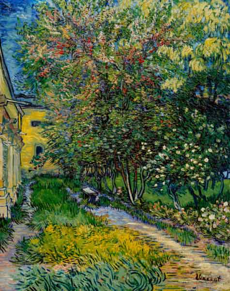 Jardim do Hospital St-Rémy – Van Gogh Vincent Van Gogh Artemis Reproduction