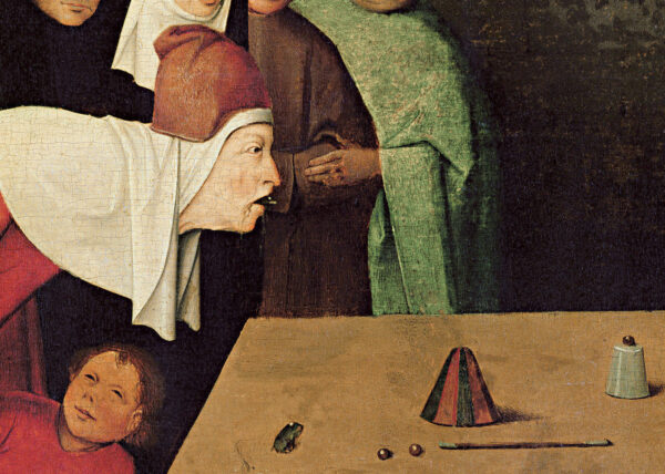 O Conjurador (detalhe) – Jérôme Bosch Hieronymus Bosch Artemis Reproduction