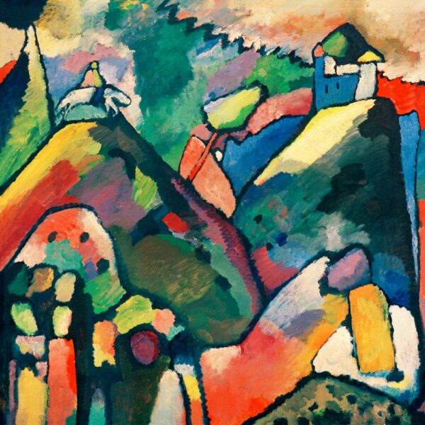 Improvisação 9 – Vassily Kandinsky Wassily Kandinsky Artemis Reproduction