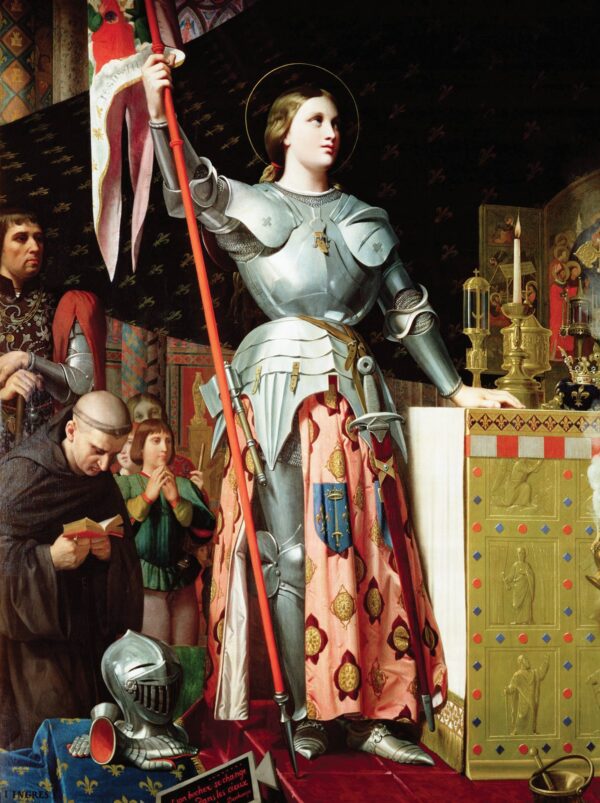 Jeanne d’Arc no coroamento de Carlos VII – Jean-Auguste-Dominique Ingres Jean-Auguste-Dominique Ingres Artemis Reproduction