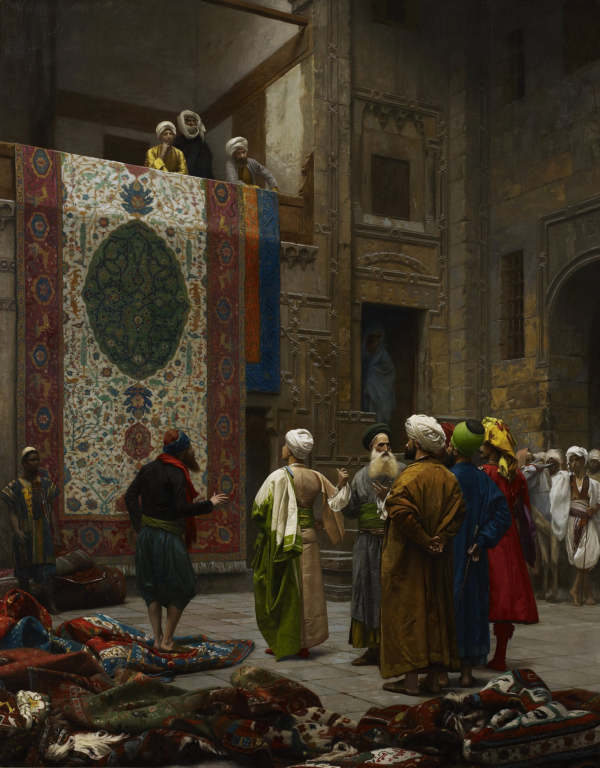 Marchand de tapetes no Cairo – Jean-Léon Gérôme Jean-Léon Gérôme Artemis Reproduction