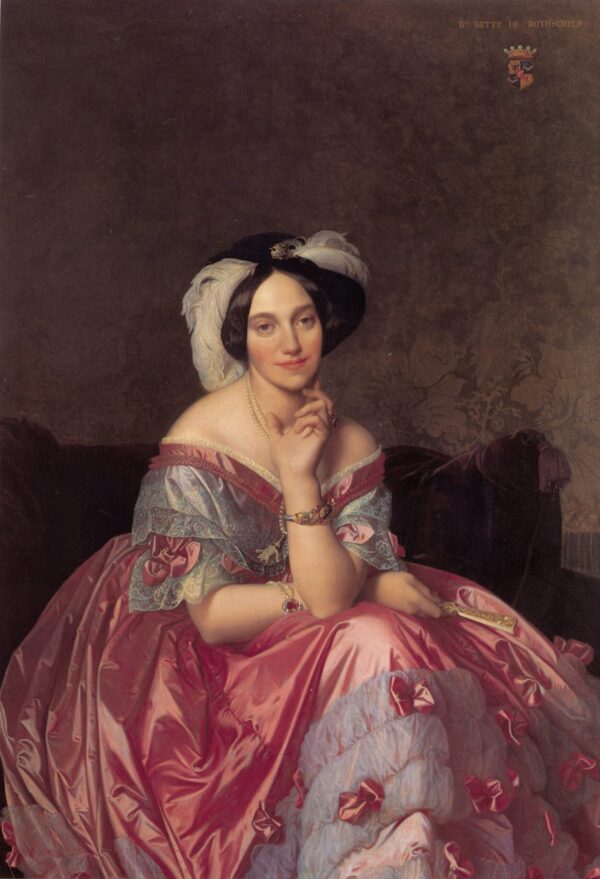 Retrato da baronesa James de Rothschild – Jean-Auguste-Dominique Ingres Jean-Auguste-Dominique Ingres Artemis Reproduction