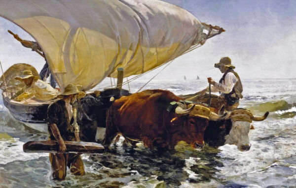 Retorno da pesca: puxada da barca – Sorolla Joaquín Sorolla Artemis Reproduction