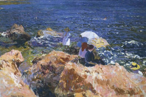 Nos rochedos de Javea – Sorolla Joaquín Sorolla Artemis Reproduction